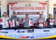 Polres Pasuruan Amankan 5 Tersangka Kasus Tambang Andesit Ilegal di Purwosari