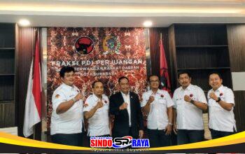 BBHAR PDI Perjuangan DPC Kota Surabaya Hadiri Pelantikan Anas Karno Gantikan Almarhum Adi Sutarwiyono