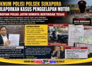 Korban Dugaan Penggelapan Motor Laporkan Oknum Polisi Sukapura ke Propam Polda Jatim