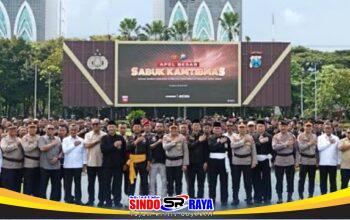 Polda Jatim Gelar Apel Besar Sabuk Kamtibmas untuk Perkuat Stabilitas Keamanan