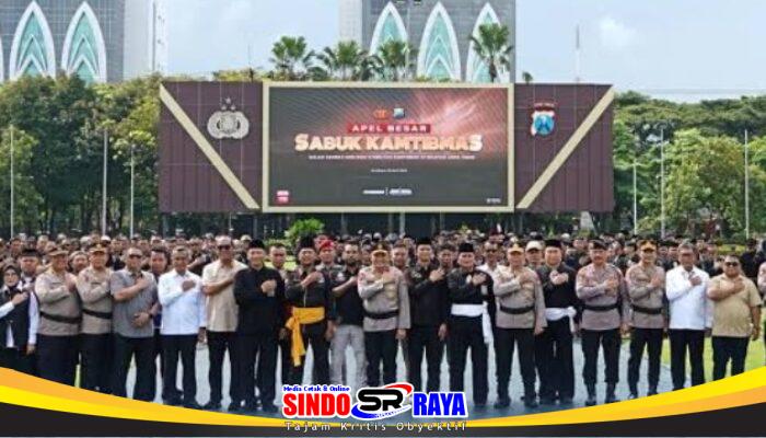 Polda Jatim Gelar Apel Besar Sabuk Kamtibmas untuk Perkuat Stabilitas Keamanan