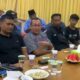 Kanitreskrim Polsek Simokerto Iptu M. Zahari saat pertemuan sinergi May Day bersama tokoh masyarakat di Surabaya