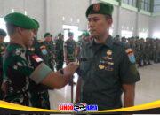 Dandim 1208/Sambas Pimpin Laporan Korp Kenaikan Pangkat Periode1 April 2026 dan Halal Bihalal