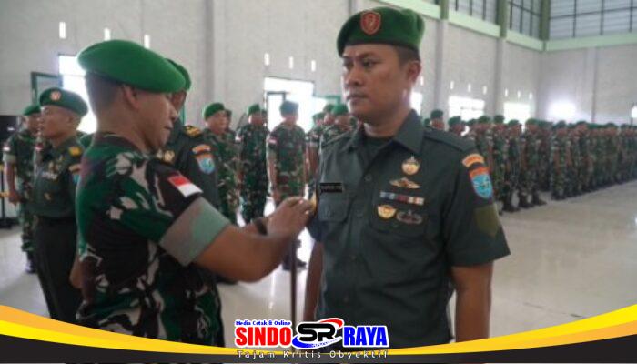 Dandim 1208/Sambas Pimpin Laporan Korp Kenaikan Pangkat Periode1 April 2026 dan Halal Bihalal