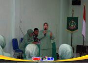 Perkuat Silaturahmi dan Kekompakan, Ketua Persit KCK Cabang XXXII Dim 1009 Ajak Anggota Dukung Tugas Suami