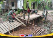 Pembangunan Jembatan Perintis Garuda Mulai Dikerjakan, Ditargetkan Rampung 1 Bulan