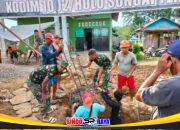 Kemanunggalan TNI-Rakyat, Pembangunan Jembatan Perintis Garuda Makin Maju
