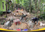 Jembatan Perintis Mangkupis Dikebut, TNI Berharap Segera Dimanfaatkan Warga