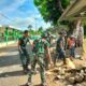Percepat Infrastruktur Desa, Kodim 1002/HST Bangun Jembatan Garuda Bersama Warga