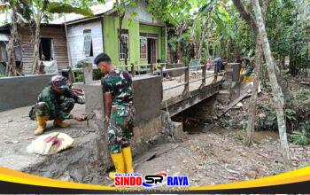 Jembatan Perintis Garuda Kian Rampung, Wujud Nyata Sinergi TNI dan Masyarakat