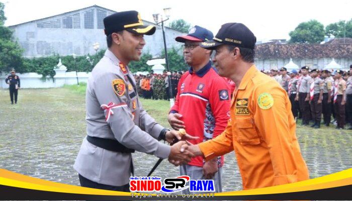 Polres Ngawi Perkuat Jaga Kondusifitas Wilayah dengan Sabuk Kamtibmas
