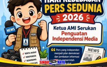 Hari Kebebasan Pers Sedunia 2026, Ketua Umum AMI Tegaskan Pers Independen Kunci Demokrasi