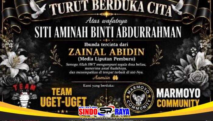 Team Uget-Uget dan Marmoyo Community Berduka atas Wafatnya Ibunda Rekan