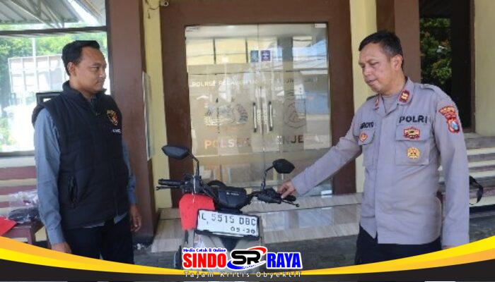Respon Cepat Polsek Kenjeran Amankan Pelaku Curanmor di Kedinding Lor, Dari Amukan Massa