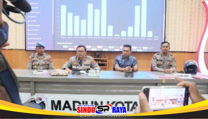 Polres Madiun Kota Ungkap Dua Kasus Curanmor Amankan 2 Tersangka