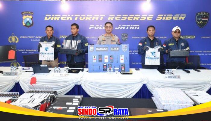 Polda Jatim Ungkap Dugaan Penyalahgunaan Data Pribadi untuk Layanan OTP Ilegal, Tiga Tersangka Diamankan