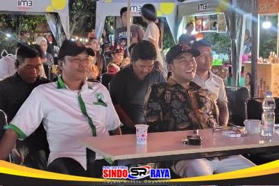 Ketua Komisi B DPRD Surabaya menghadiri acara AWS dalam peringatan Hari Kebebasan Pers Sedunia di Surabaya.