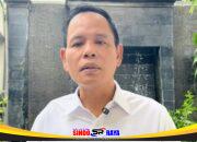 Ketua DPRD Surabaya Syaifuddin Zuhri menyampaikan ucapan Hari Kebebasan Pers Internasional melalui video.