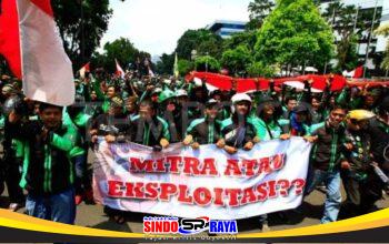 Ribuan Driver Ojol Demo di Surabaya, Geranat’s Jatim Desak Penerbitan UU Transportasi Online