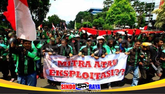Ribuan Driver Ojol Demo di Surabaya, Geranat’s Jatim Desak Penerbitan UU Transportasi Online