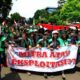Ribuan Driver Ojol Demo di Surabaya, Geranat’s Jatim Desak Penerbitan UU Transportasi Online