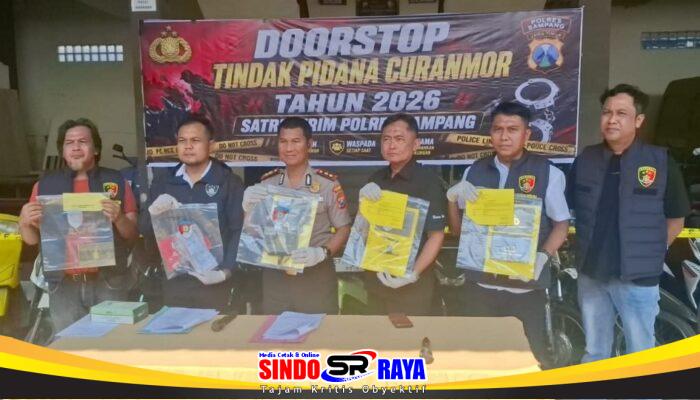 Polres Sampang Ringkus 17 Tersangka Curanmor, 16 Kasus Berhasil Diungkap