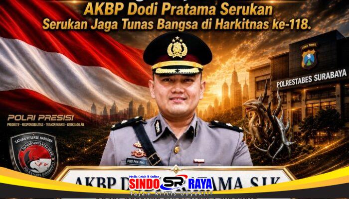 Harkitnas ke-118, AKBP Dodi Pratama Ajak Generasi Muda Perangi Ancaman Narkoba
