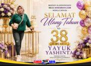 Ucapan selamat ulang tahun ke-38 untuk Yayuk Yashinta, Pimpinan Redaksi Beritainvestigasinews.id, dari jajaran redaksi Sindoraya.com.