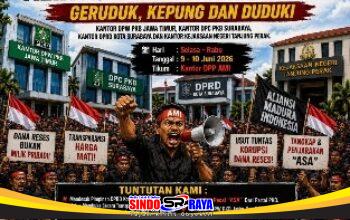 AMI Ancam Kepung DPRD Surabaya dan Kantor PKB, Desak Oknum Dewan Dipecat