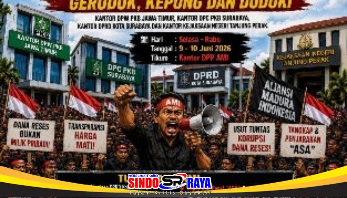 AMI Ancam Kepung DPRD Surabaya dan Kantor PKB, Desak Oknum Dewan Dipecat