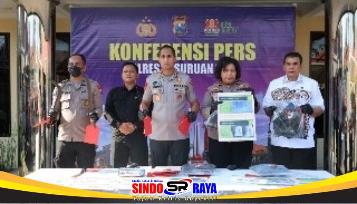 Polres Pasuruan Kota Amankan 4 Tersangka Pengeroyokan Remaja di GOR Untung Suropati