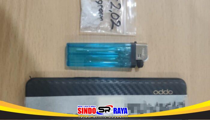 Satresnarkoba Polres Pamekasan Amankan Pria Asal Sampang, Sabu 2,02 Gram Disita