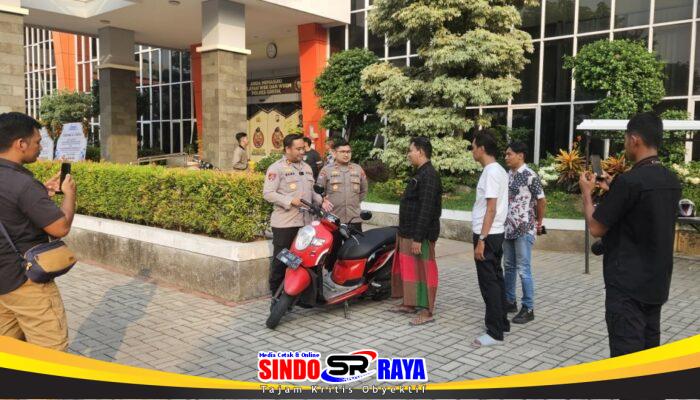 Polsek Jajaran Polres Gresik Ungkap Begal dan Curanmor, Serahkan Motor kepada Korban