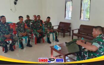 Hindari Pelanggaran, Danramil 08/Paloh Beri Penekanan Melalui Jam Komandan