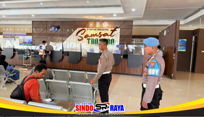 Polresta Sidoarjo Intensifkan Patroli, Cegah Praktik Calo di Kantor Samsat