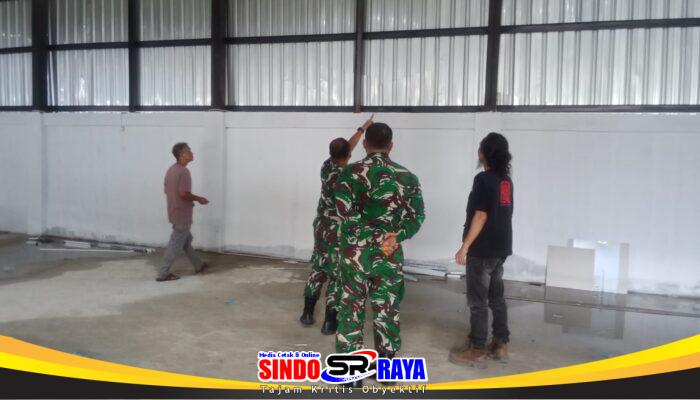 Dandim 1208/Sambas Tinjau Pembangunan Koperasi Desa/Kelurahan Merah Putih di Wilayah Kabupaten Sambas