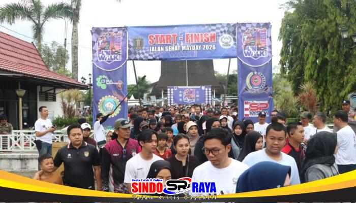 Pasiops Kodim 1008/Tabalong: Kegiatan May Day Pererat Kebersamaan Pekerja dan Masyarakat