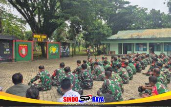 Pererat Komunikasi dengan Anggota, Dandim 1002/HST Gelar Jam Komandan