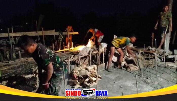 Lembur Siang Malam, Lantai Dasar Angkur Box Tepi Jauh Jembatan Garuda Terselesaikan