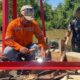 Beton Mencapai Kekuatan Maksimal, Pemasangan Menara Pylon Jembatan Garuda Dimulai