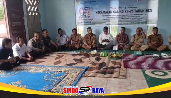 Wakili Danramil Batibung Koramil 07/Teluk Keramat Hadiri Peringatan HUT Ke25 Kecamatan Galing