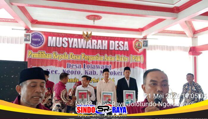 SELAMAT dan SUKSES atas terpilihnya Bapak Mokh. Zulfa Asdul Milah,S.Kom jadi kades Lolawang lewat Pilkades PAW