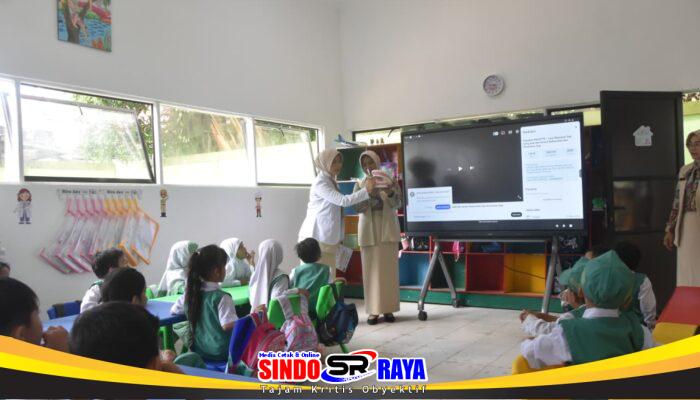 Ketua Yayasan Kartika Jaya Koordinator Kodim 1002 Cabang XXVIII Tambun Bungai Edukasi Hidup Sehat Anak Usia Dini