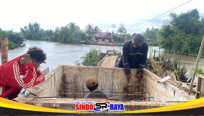Pemasangan Baut Pondasi Menara Pylon Dimulai, Teknisi Khusus Didatangkan Ke Lokasi