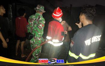 Peduli Warga Binaan, Koptu Rian Bantu Evakuasi dan Pemadaman Kebakaran di Murung Pudak
