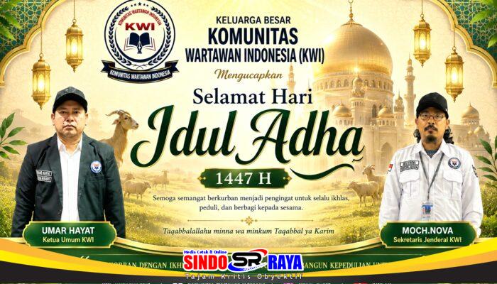 Keluarga Besar KWI Ucapkan Selamat Idul Adha 1447 H, Ajak Perkuat Kepedulian Sosial