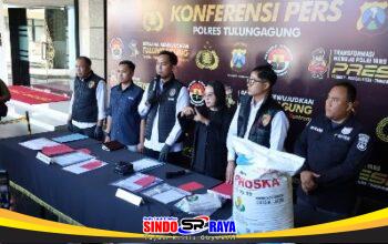 Polres Tulungagung Ungkap Fakta Baru Kasus Dugaan Peredaran Pupuk Tidak Terdaftar