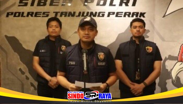 Polres Pelabuhan Tanjung Perak Amankan Pelaku Pemerasan Sopir Truk yang Viral di Medsos.