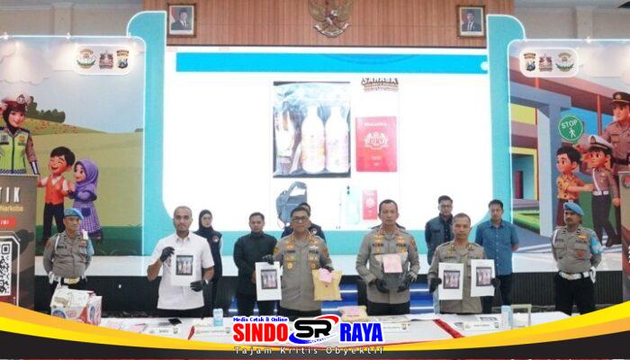 Polresta Sidoarjo Ungkap Peredaran Narkotika Jaringan Internasional, Dua WNA Diamankan