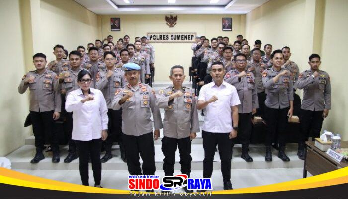 Propam Polda Jatim Gelar Pembinaan Etika Profesi Polri di Sumenep